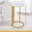 C-Shaped End Table With Adjustable Height, Sturdy And Space-Saving Side Table For Living Room, Bedroom, Or Small Spaces, Easy To Assemble And Maintain