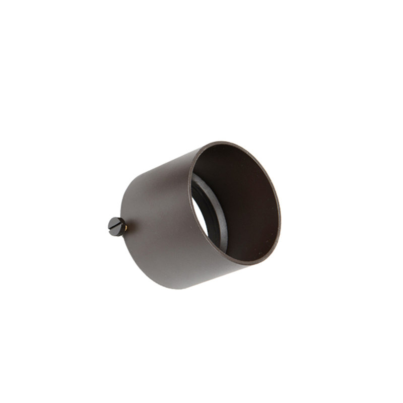 Accessoire de paysage Grand Accent Snoot, bronze sur laiton, H 3,58 po x l 3,58 po x P 3,58 po, Bronze sur laiton