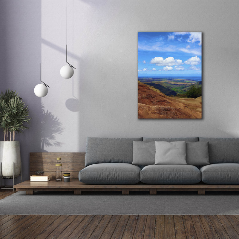 Toile épique Graffiti «Waimea View» par Nicole Dell, 40 po x 54 po