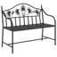 Steel Outdoor Bench-1866515549