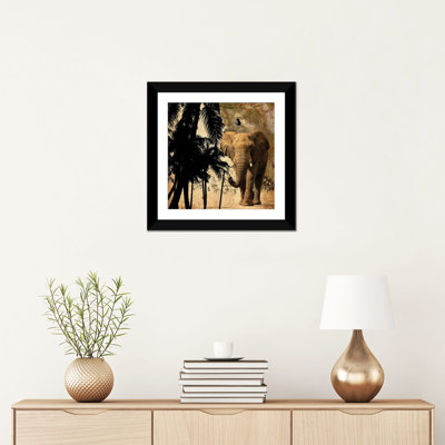 « mighty éléphant ii », reproduction d’impression sur toile