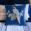 Housse de coussin réversible en velours brodé-100498946