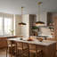 Lustre Hinkley Sadie 18 po en forme de soucoupe-128261274