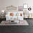 Marble Iron Crown Coffee Table-1088842364