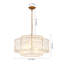 Lustre tambour en cristal 5 lumières
