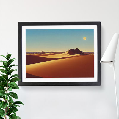 Glorious Desert - Framed Print