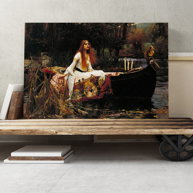John William Waterhouse - Wrapped Canvas Painting, 35cm H x 50cm W