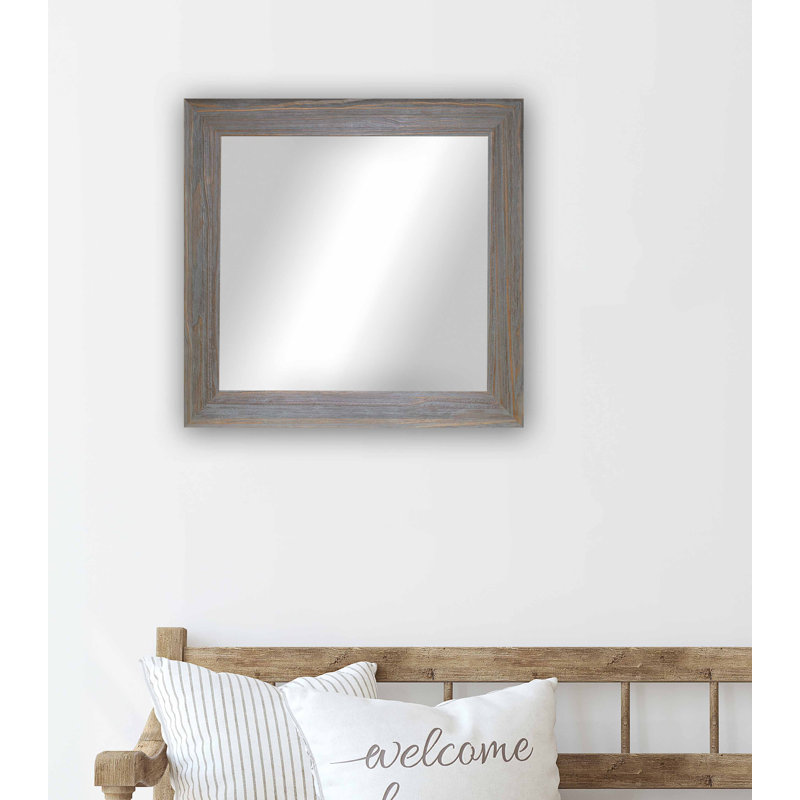 Miroir décoratif Bintliff, 39,75 po x 39,75 po