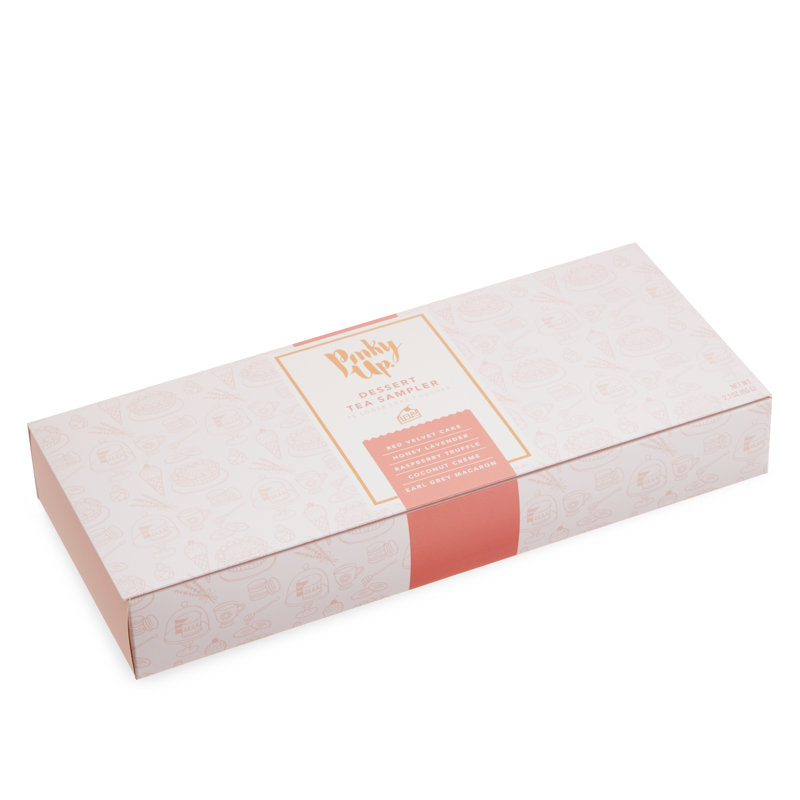 Assortiment de desserts, assortiment de thé en feuilles, 15 sachets