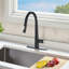 Robinet d'évier de cuisine à poignée simple avec capteur Topcraft-94118629