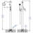 1 Handle Floor Tub Filler with Diverter-38784400