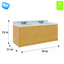 Ensemble de meuble-lavabo double 49 po-35721898-35721899