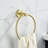 5 Piece Bathroom Towel Rack Set Wall Mount-115954451