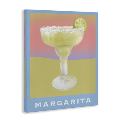 Margarita sur toile dégradée délavée, design par Matthew Piotrowicz