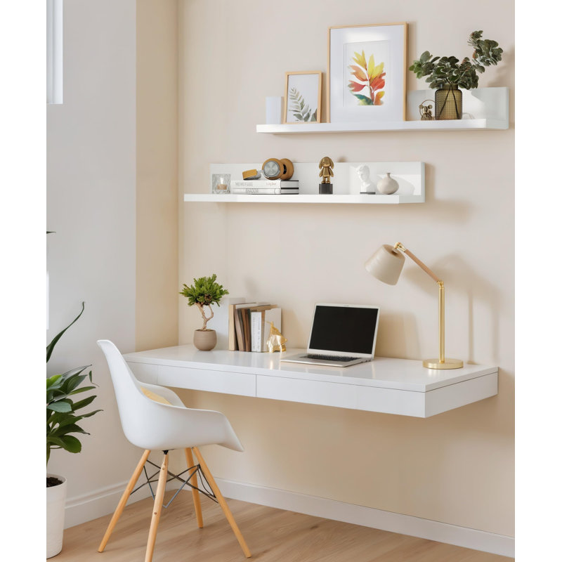Bajraktari Wood Floating Shelf