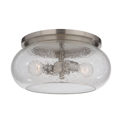 Plafonnier encastré 2 lumières 14,5 po 