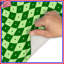 Tapis de bain Green Wavy-209048262