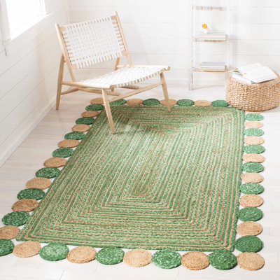 Sherise Hand Woven Jute Cotton Rug