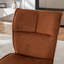 Chaises de salle à manger rembourrées en tissu de couleur chenille Monno-1124925621