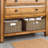 Seagrass Wicker Storage Baskets with Built-in Handles for Organizing, Decorative, Large and Small