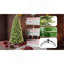 Arbre de Noël 9 pi avec 2435 pointes et 700 lumières à DEL blanc chaud - branches mixtes en PVC + PE, structure à charnières pour une installation facile, support en métal pour un soutien solide, décoration luxueuse des Fêtes-594083266