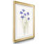 Bleuet botanique délicat - Reproduction d'art sur papier encadrée-1410871969-1410871968