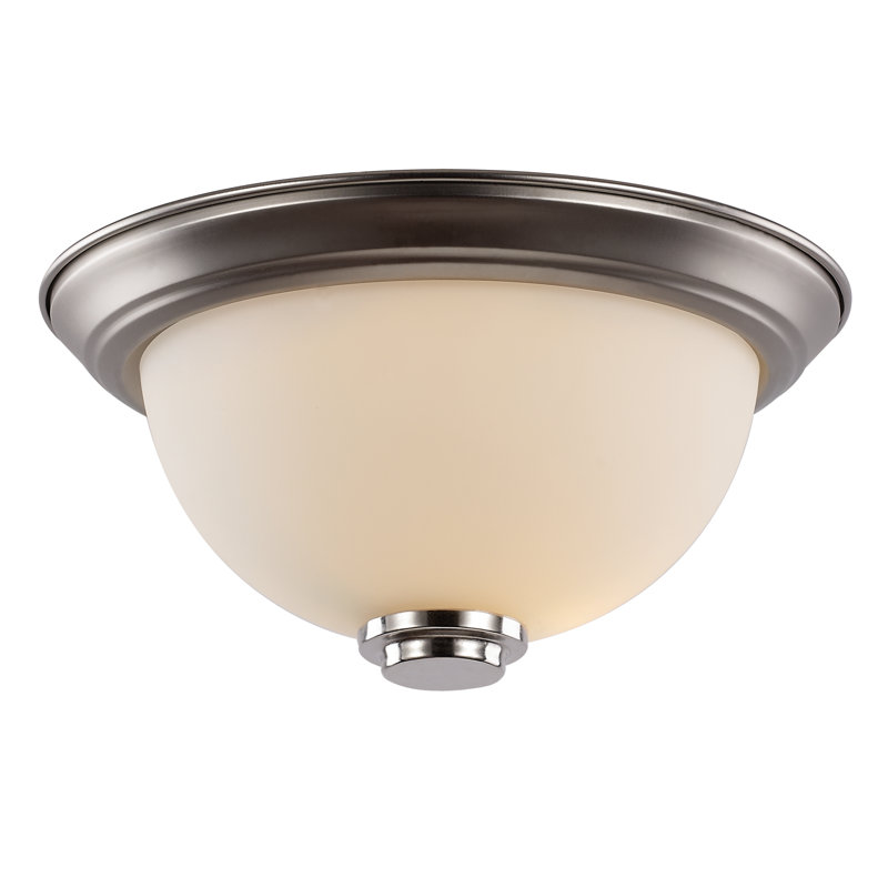 Juli Glass Flush Mount, Rubbed Oil Bronze