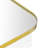 Mileta 40'' H X 20'' W Brushed Gold Recessed and Surface Mount Medicine Cabinet Mirror-507105954
