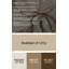 Aquarelle abstraite 29, art mural sur toile beige-205880671