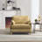 Chenille Upholstered Convertible Chair-87112325