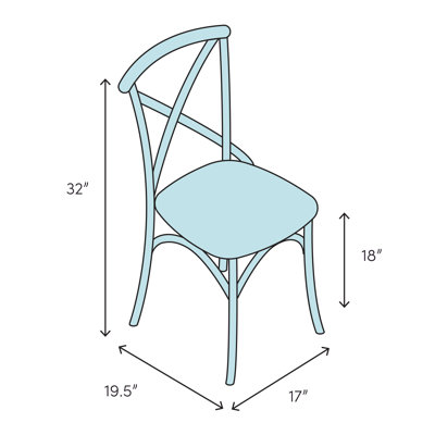 Chaise rembourrée