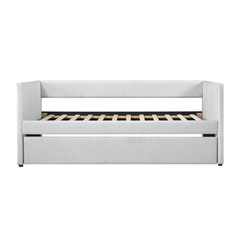 Fabric Upholstery Daybed with Trundle