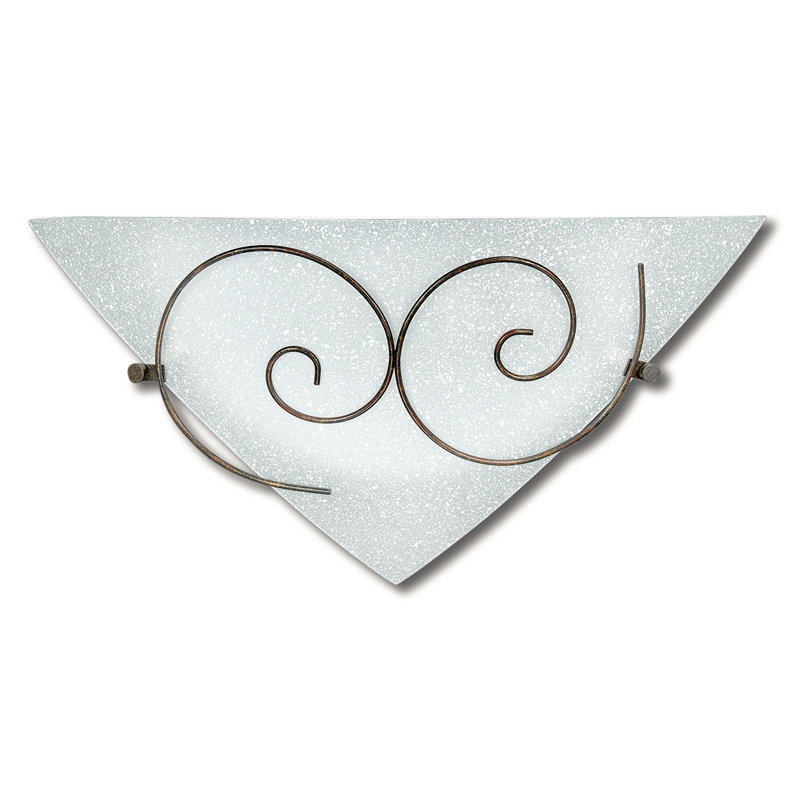 Rheems Glass Flush Mounted Sconce