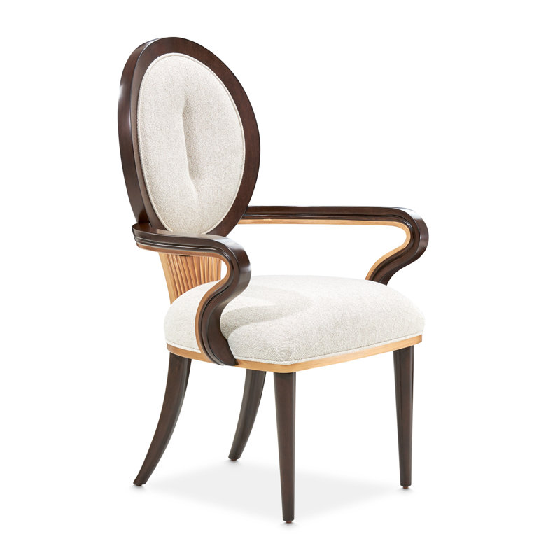 Chaise avec accoudoirs King Louis
