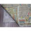 Tapis oriental gris en laine noué à la main 9 pi 1 po x 11 pi 5 po 678437ED1C47490999D1C083D431E368