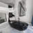 69'' x 30'' Freestanding Soaking Solid Surface Bathtub-78646998