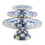 Royal Check Pedestal Platter