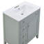 Meuble-lavabo 30 po avec lavabo en céramique