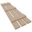 Mid-America vinyle, paire de volets espacés de taille standard à trois planches-36813030-36813048