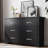 Commode double 6 tiroirs 47,2 po Antasek-217205497
