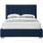 Pierce Solid Wood and Upholstered Platform Bed-67046646-67046647