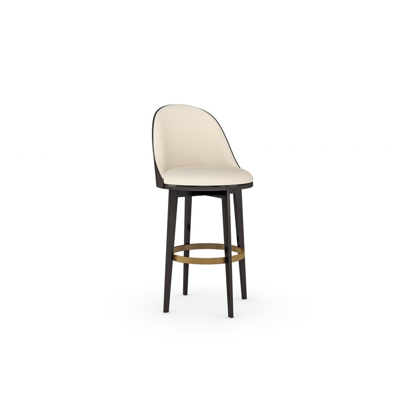 Another Round Swivel Upholstered Stool, Bar Stool (30” Seat Height)