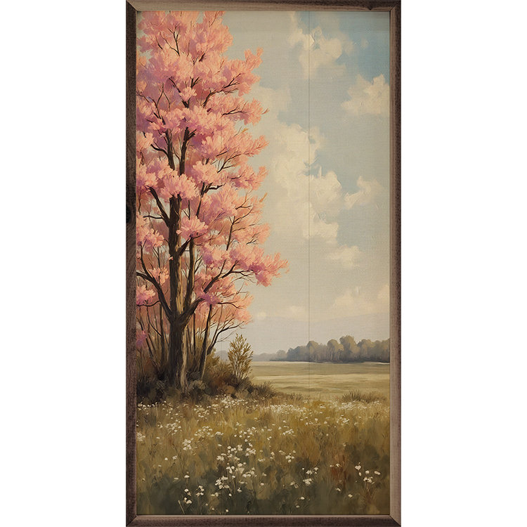 Cadre photo simple imprimé sur bois, H 16 po x l 8 po