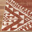 Tapis orange lavable à la machine Kentre Jax-282342747-298490874