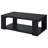 Harown Transitional Rectangular Coffee Table With Open Lower Shelf Black-515212575
