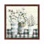 Spring Gingham I by Carol Robinson - Floater Frame Painting on Canvas-2006319581-2006319582