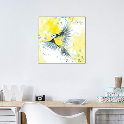 Mésange bleue - reproduction d'art