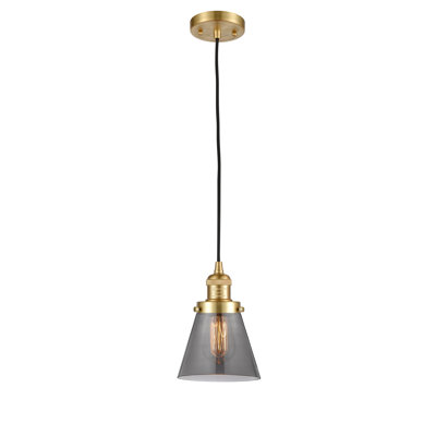 Luminaire suspendu conique à 1 lumière Parkview
