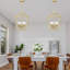 Lustre géométrique à 6 lumières Gurjit-235141613