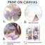 Mauve et lilas gris à la ferme - Art mural traditionnel 2 panneaux-929031976-929031983-929031982